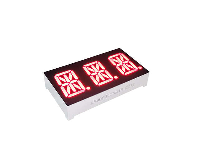 14 SEGMENT LED DISPLAY