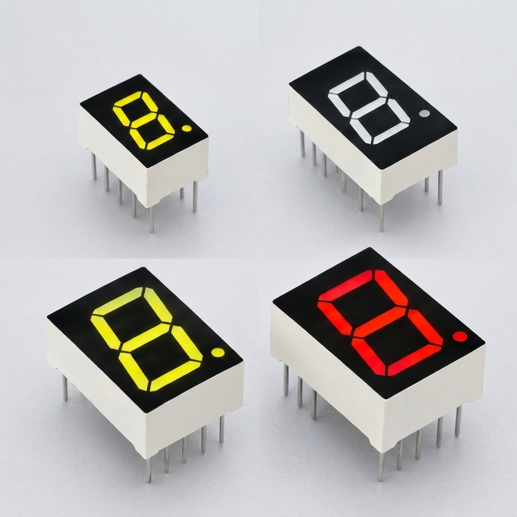 1 Digit 7 Segment LED Display – 0.2 inch to 5 inch
