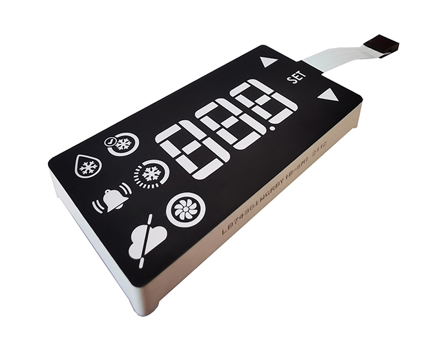 Capacitive touch LED DISPLAY