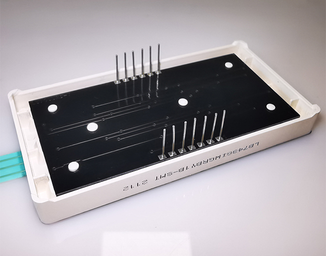 Capacitive touch LED DISPLAY