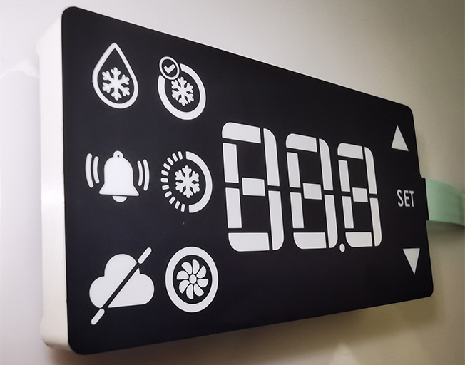 Capacitive touch LED DISPLAY