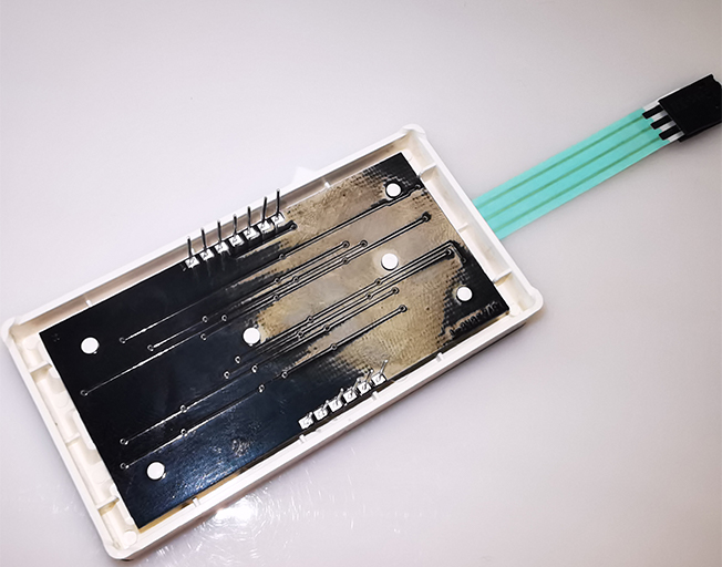 Capacitive touch LED DISPLAY