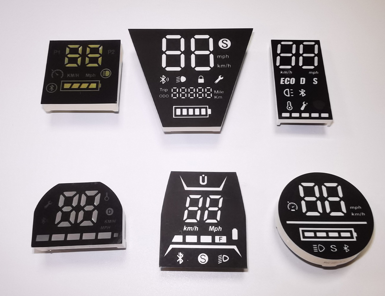 Electric Scooter LED Display