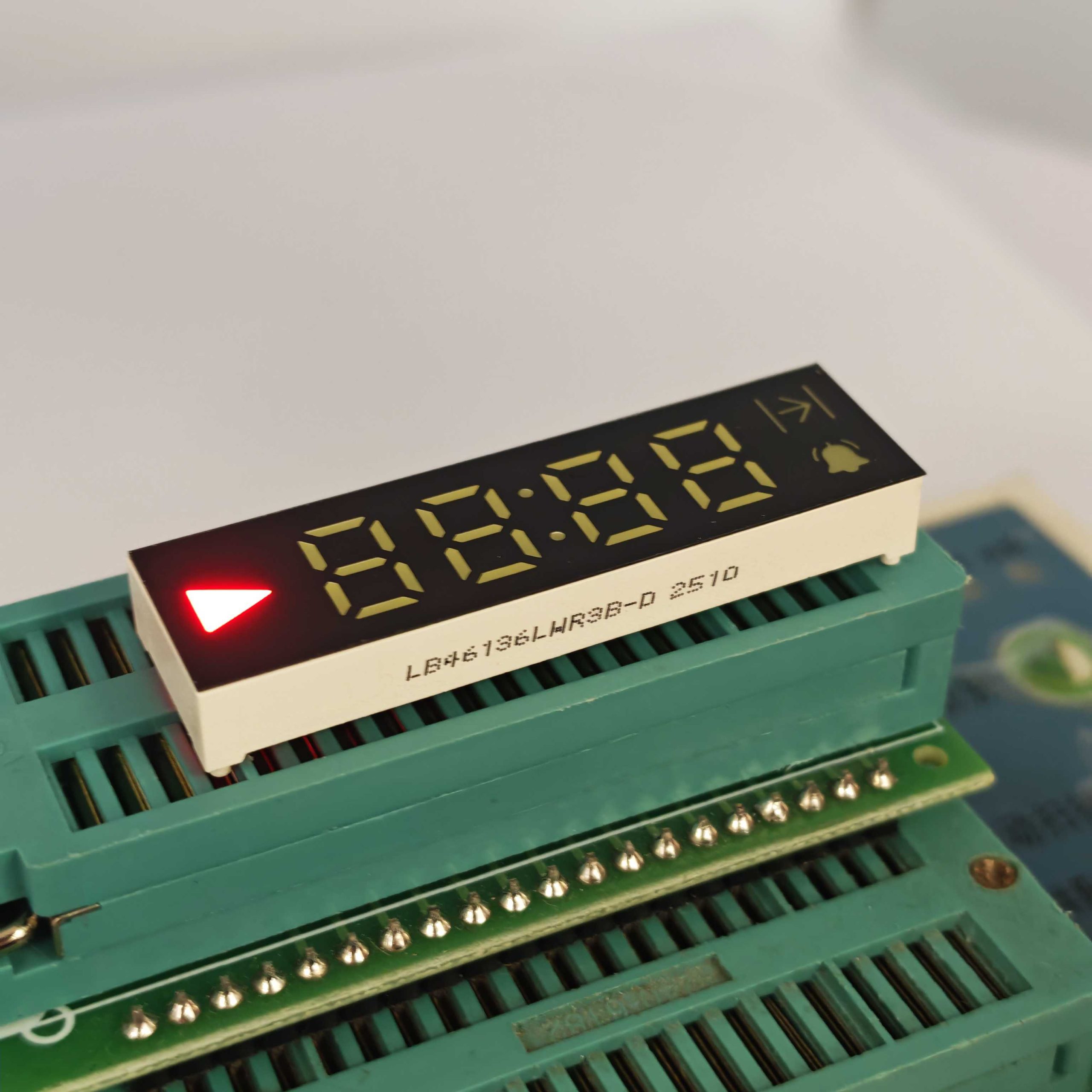 Ultra Bright White Custom 7 Segment LED Display For Oven