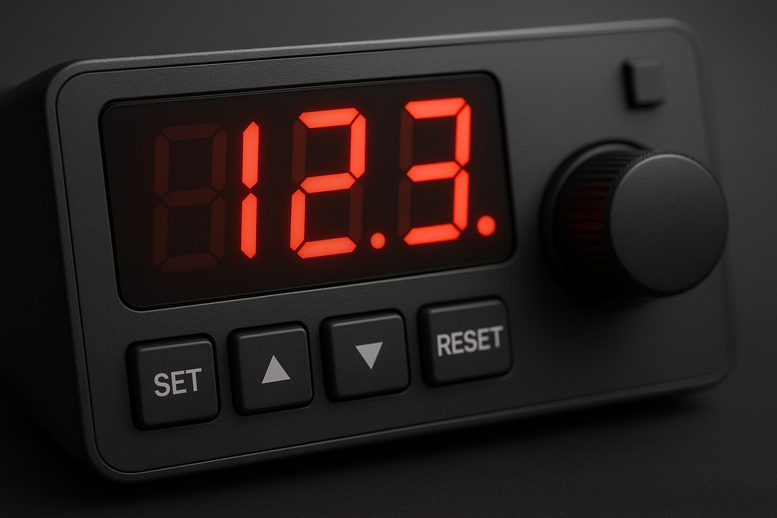 7 segment LED display for microwave oven