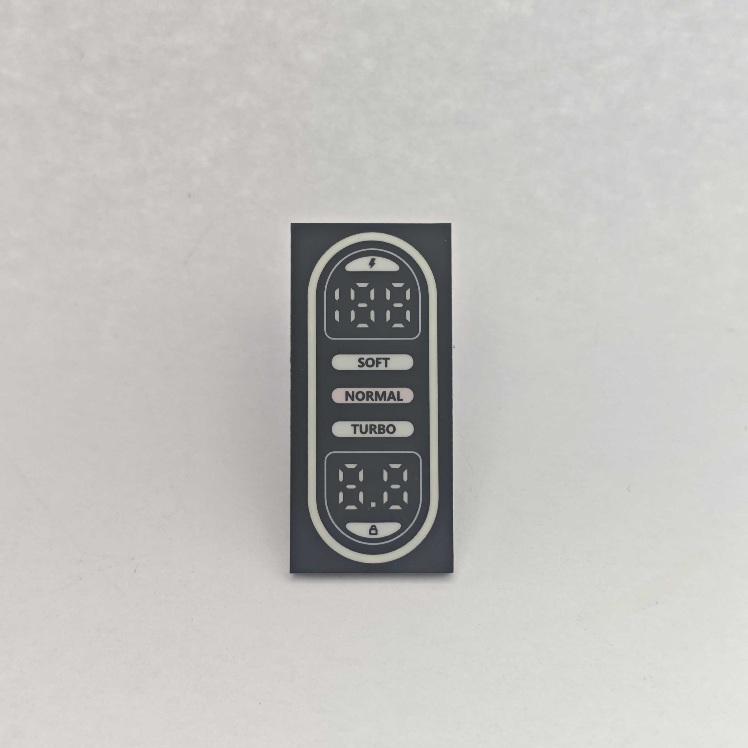 Multicolor Ultra Thin Custom 7 Segment LED Display Cathode For E-cigarette