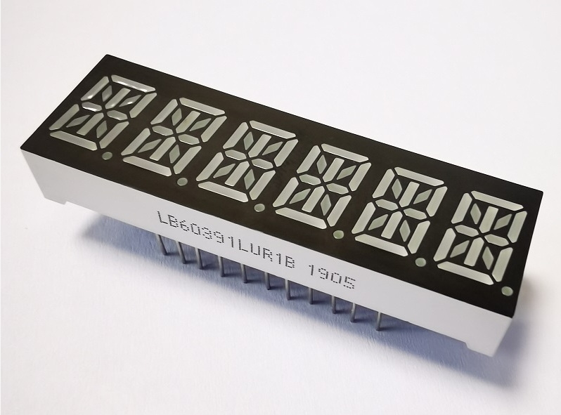 LIGHTBO Alphanumeric 14 segment LED Display