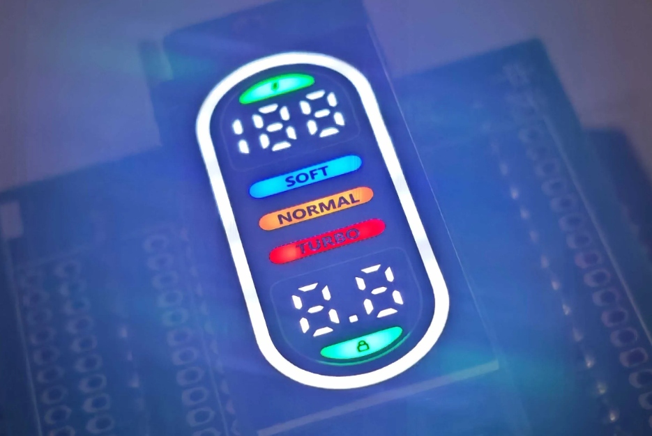 Multicolor Ultra Thin Custom 7 Segment LED Display For E-cigarette