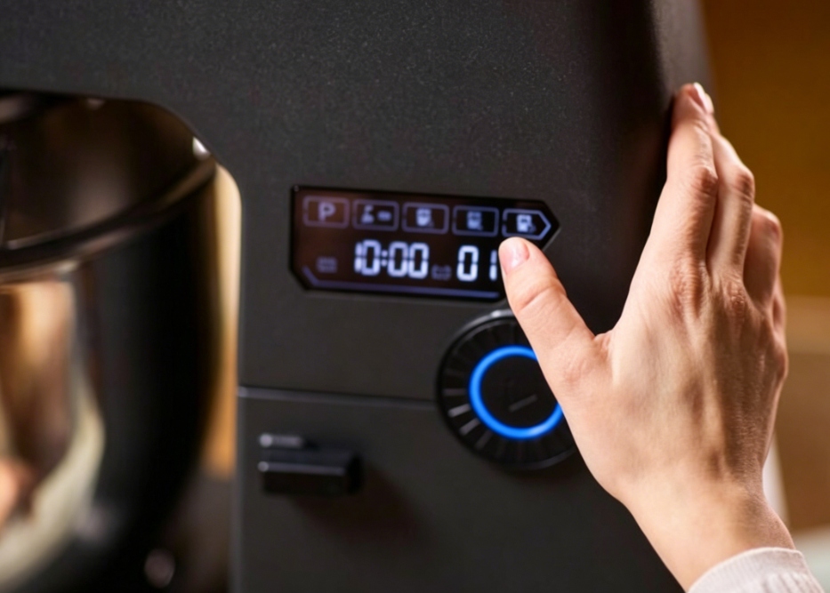 ultra-bright white 7-segment displays for high-end kitchen appliances