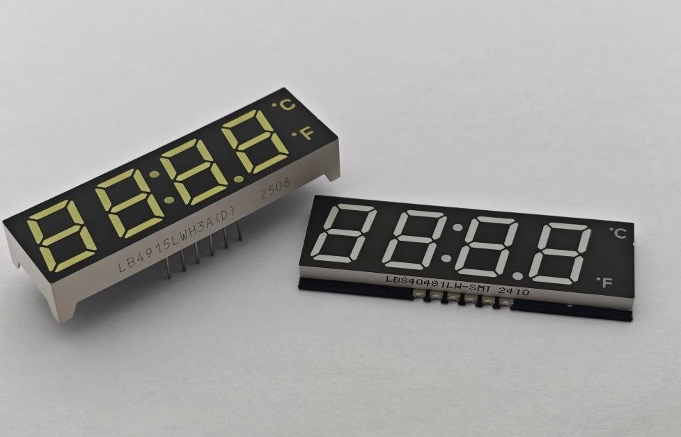 Custom LED display modules engineered for reliable appliance integration