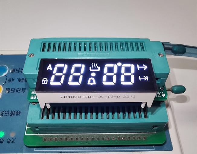 LED display manufacturing quality control and reliability testing